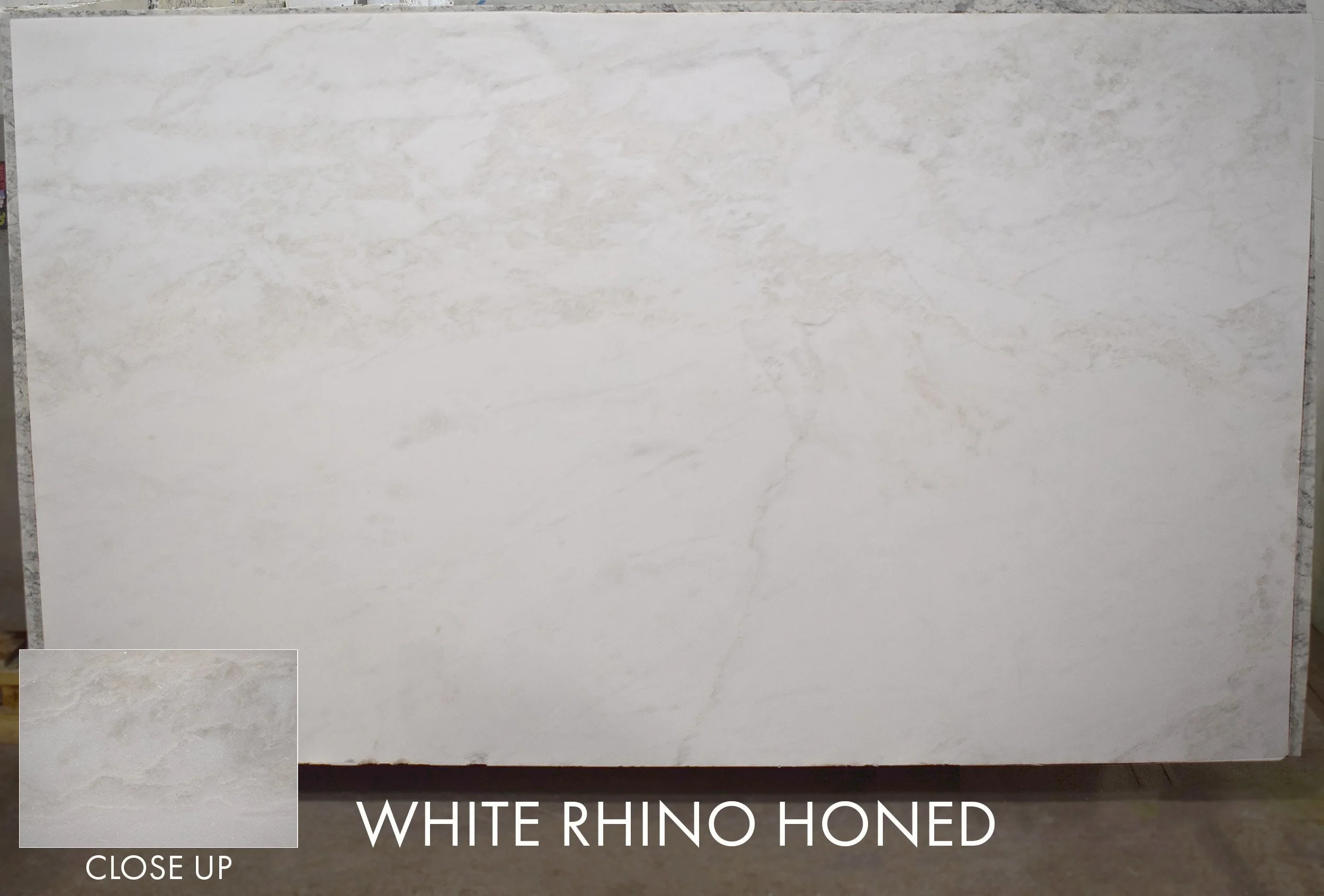 White Rhino Honed marble 3cm — EleMar New England